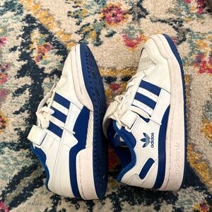 Adidas Kids' Sneakers in White and Blue